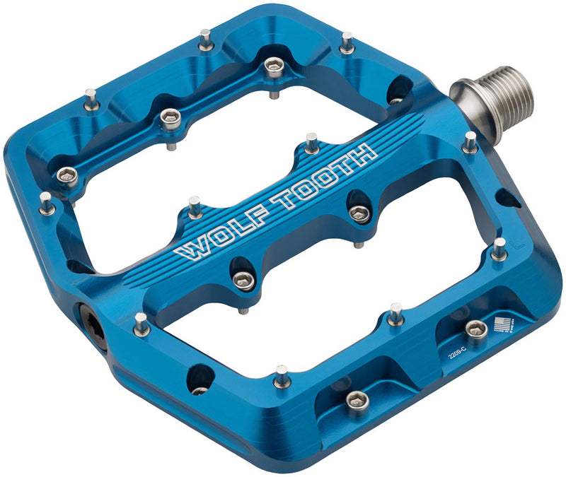 Load image into Gallery viewer, Wolf Tooth Waveform Pedals - Blue Large