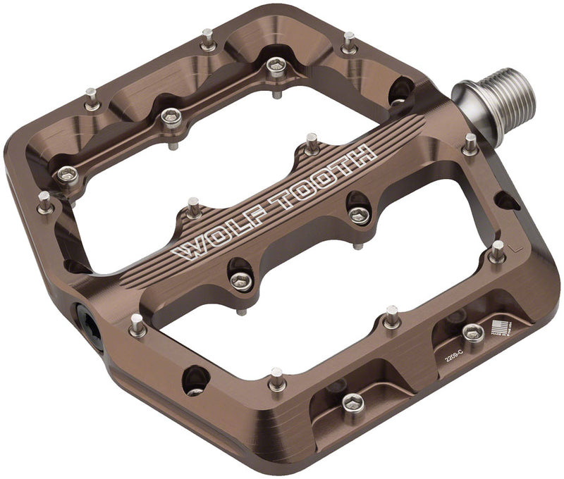 Load image into Gallery viewer, Wolf Tooth Waveform Pedals - Espresso Large