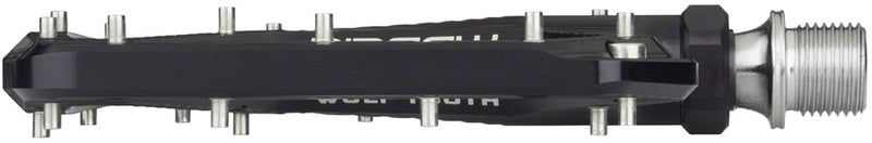 Load image into Gallery viewer, Wolf Tooth Ripsaw Aluminum Pedals - Platform Aluminum 9/16" Black