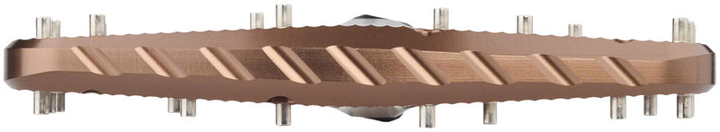 Load image into Gallery viewer, Wolf Tooth Ripsaw Aluminum Pedals - Platform Aluminum 9/16" Black Espresso