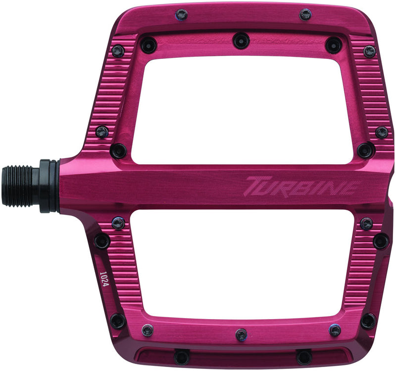 Load image into Gallery viewer, RaceFace Turbine Pedals - Platform Aluminum 9/16" Red