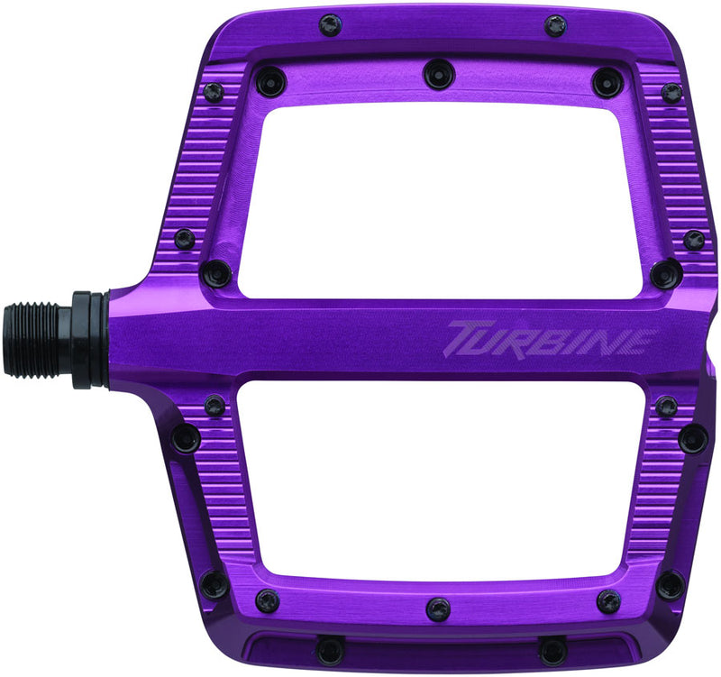 Load image into Gallery viewer, RaceFace Turbine Pedals - Platform Aluminum 9/16" Purple