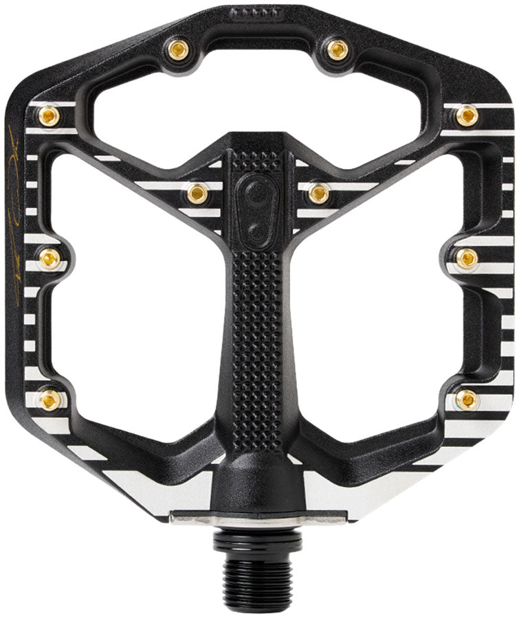 Load image into Gallery viewer, Crankbrothers Stamp 7 Fabio Wibmer Signature Edition Pedals - Platform Aluminum 9/16" BLK Small