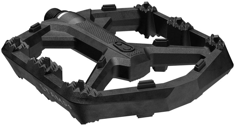 Load image into Gallery viewer, Crankbrothers Stamp 0 Pedals - Platform Composite 9/16" Black Large