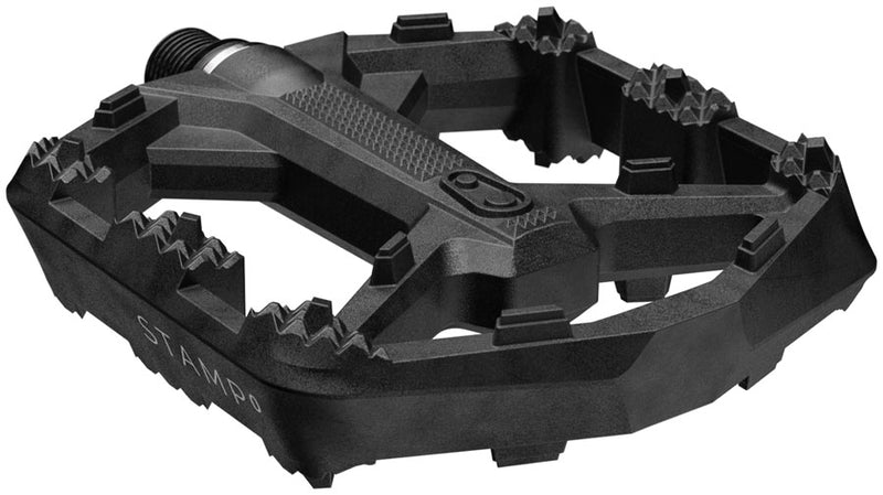 Load image into Gallery viewer, Crankbrothers Stamp 0 Pedals - Platform Composite 9/16" Black Small