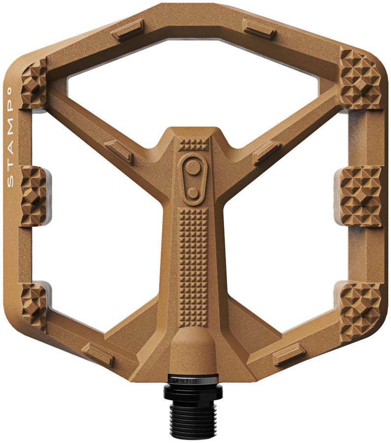 Load image into Gallery viewer, Crankbrothers Stamp 0 Pedals - Platform Composite 9/16" Brown Large