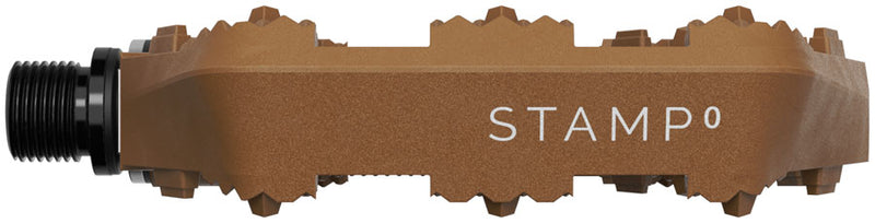 Load image into Gallery viewer, Crankbrothers Stamp 0 Pedals - Platform Composite 9/16" Brown Small