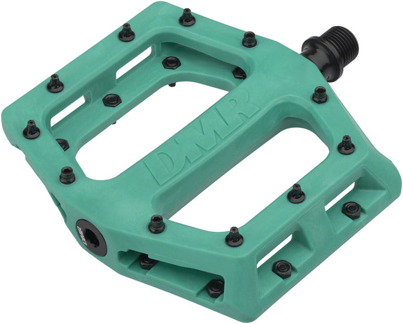 Load image into Gallery viewer, DMR V11 Pedals - Platform Composite 9/16" Turquoise