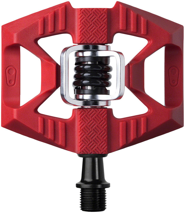 Load image into Gallery viewer, Crankbrothers Double Shot 1 Pedals - Single Side Clipless Platform Composite 9/16" Red