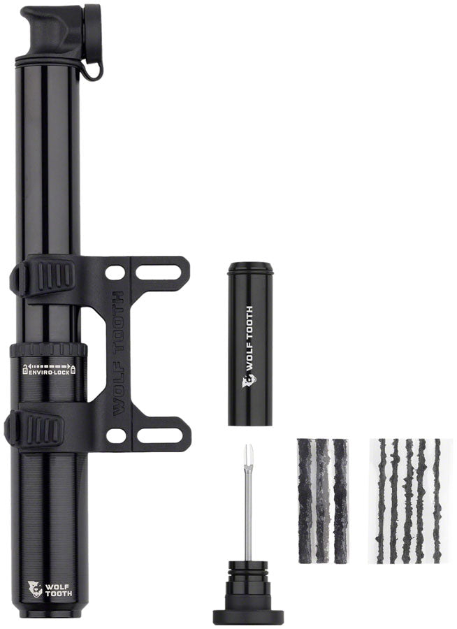 Load image into Gallery viewer, Wolf Tooth Encase Pump with Tire Plug Tool - 85cc