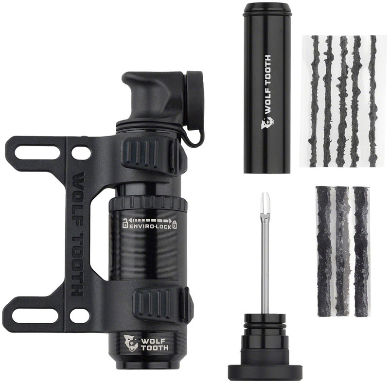 Load image into Gallery viewer, Wolf Tooth EnCase Pump - 30cc with Tubeless Tire Plug Tool