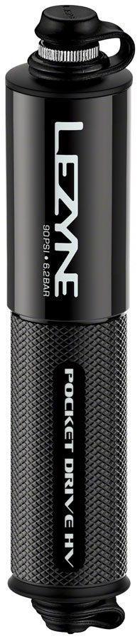 Load image into Gallery viewer, Lezyne Pocket Drive HV Frame Pump - Gloss Black