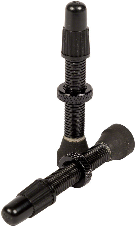 Load image into Gallery viewer, Stan's Alloy Valve Stems - 35mm Pair Black
