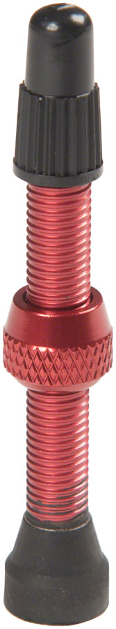 Load image into Gallery viewer, Stans Alloy Presta Valve Stem 55mm Universal Red Pair