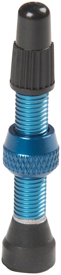 Load image into Gallery viewer, Stan's Alloy Valve Stems - 35mm Pair Blue