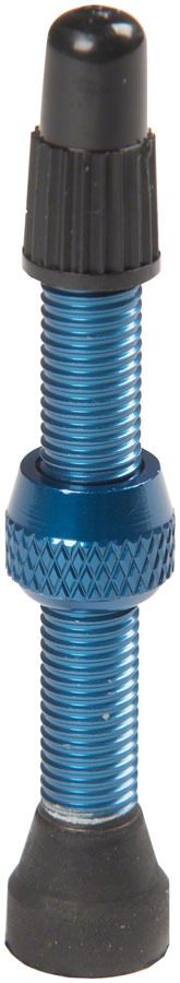 Load image into Gallery viewer, Stan's Alloy Valve Stems - 44mm Pair Blue