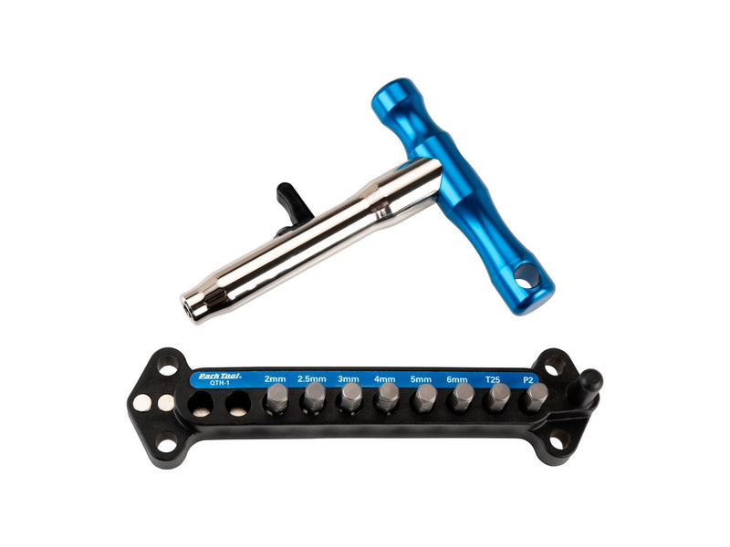 Load image into Gallery viewer, Park Tool QTH-1 Quick Change Bit Driver Set 8 bits
