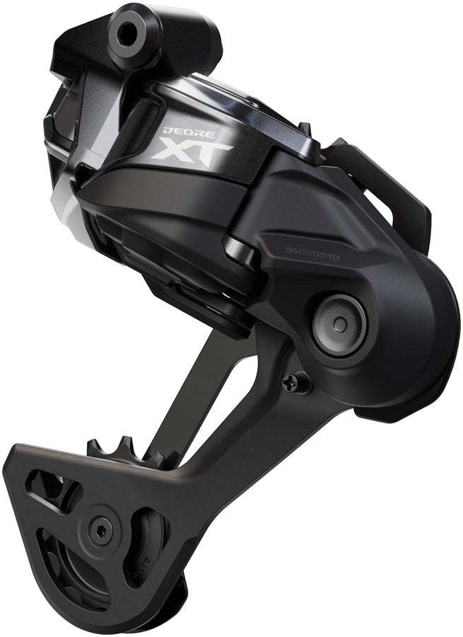 Load image into Gallery viewer, Shimano Deore XT RD-M8250-SGS Di2 Wireless Rear Derailleur - 12-Speed Long Cage Shadow ES BLK/Gray