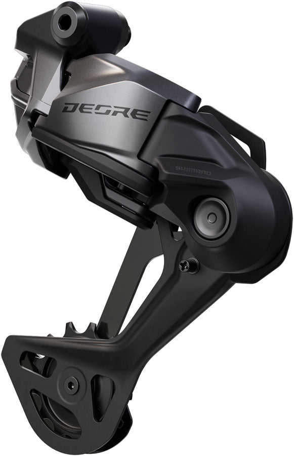 Load image into Gallery viewer, Shimano Deore RD-M6260-12 Di2 Rear Derailleur - 12-Speed Long Cage Shadow ES Wired Power For E-Bike Only BLK/Gray
