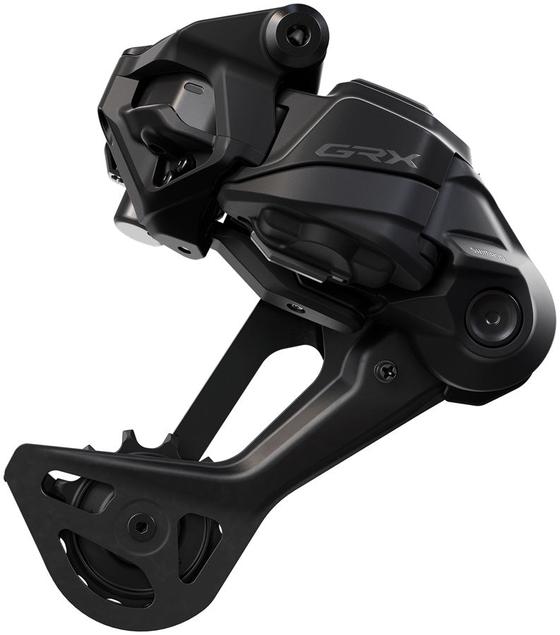 Load image into Gallery viewer, Shimano GRX RD-RX717-SGS Di2 Wireless Rear Derailleur - 12-Speed Long Cage Shadow ES BLK