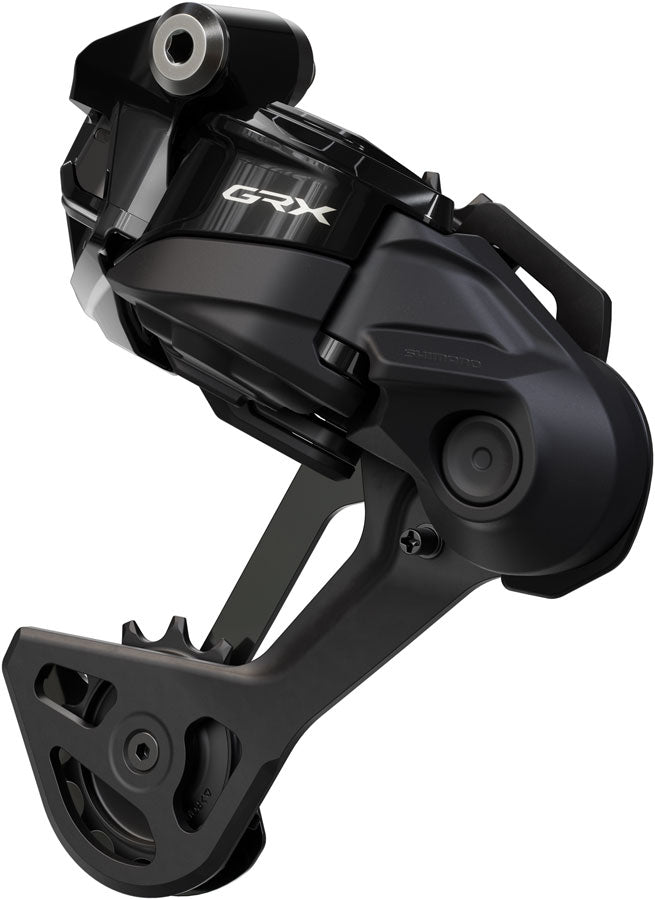Load image into Gallery viewer, Shimano GRX RD-RX827-SGS Di2 Wireless Rear Derailleur - 12-Speed Long Cage Shadow ES BLK