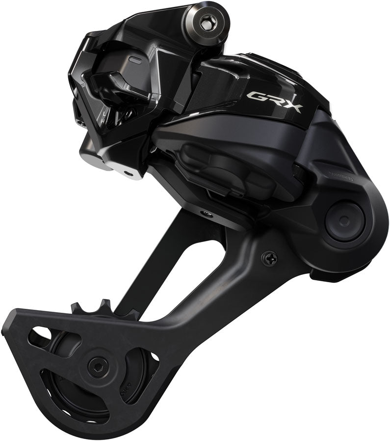 Load image into Gallery viewer, Shimano GRX RD-RX827-SGS Di2 Wireless Rear Derailleur - 12-Speed Long Cage Shadow ES BLK