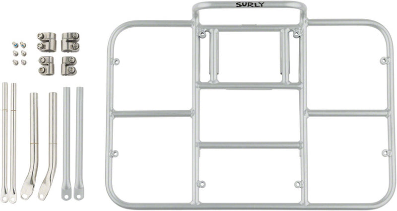 Load image into Gallery viewer, Surly 24-Pack Rack Front Rack - Steel Silver