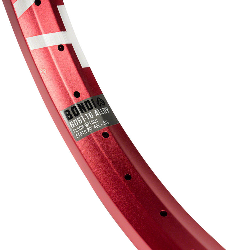 Load image into Gallery viewer, Eclat Bondi Rim - 20" 36H Sandblast Red