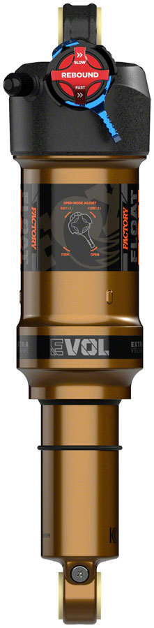 Load image into Gallery viewer, FOX Float Factory Rear Shock - Metric 210 x 50 mm EVOL LV 2-Position Adj 0.4 Spacer BLK/Kashima Coat