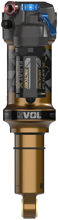 Load image into Gallery viewer, FOX FLOAT X Factory Rear Shock - Trunnion Metric 185 x 55 mm 0.4 Spacer 2-Position Lever EVOL LV Kashima Coat