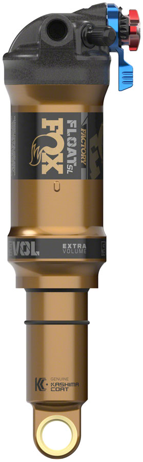 Load image into Gallery viewer, FOX FLOAT SL Factory Rear Shock - Trunnion Metric 165 x 42.5 mm 3-Postion Lever EVOL SV Kashima Coat