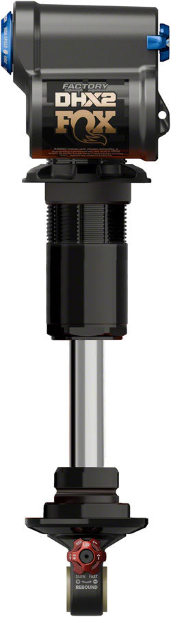 Load image into Gallery viewer, FOX DHX2 Factory Rear Shock - Trunnion Metric 205 x 60 mm 2-Position Lever Hard Chromoly Damper Shaft
