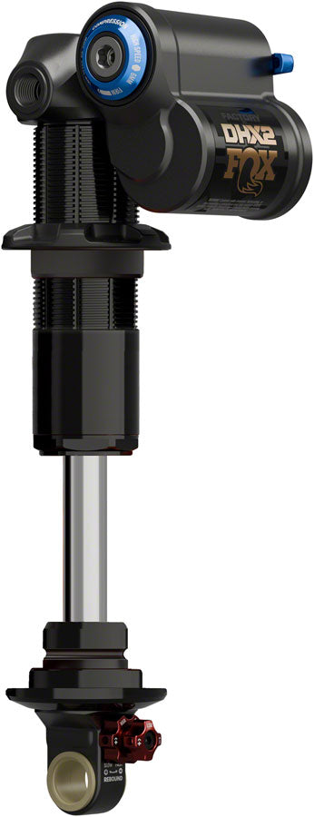 Load image into Gallery viewer, FOX DHX2 Factory Rear Shock - Trunnion Metric 205 x 60 mm 2-Position Lever Hard Chromoly Damper Shaft