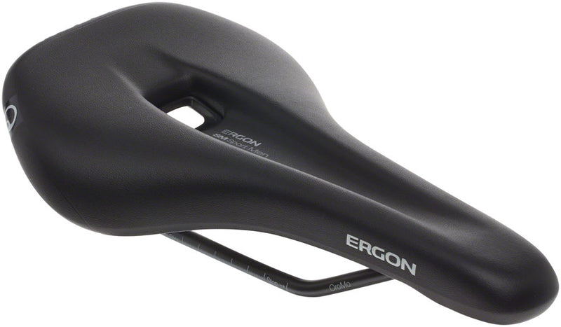 Load image into Gallery viewer, Ergon SM Sport Saddle - Chromoly Black Men's Medium/Large