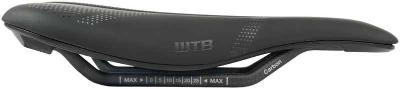 Load image into Gallery viewer, WTB Silverado 265 Fusion Form Saddle - Carbon Black Medium
