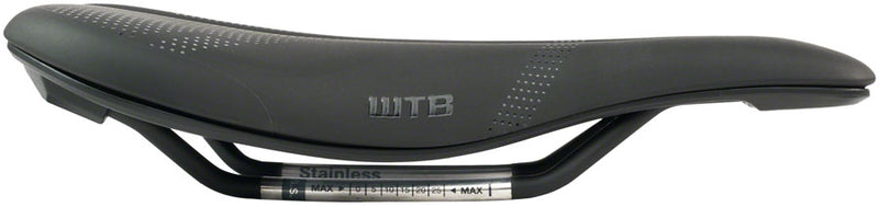 Load image into Gallery viewer, WTB Silverado 265 Fusion Form Saddle - Stainless Black Medium