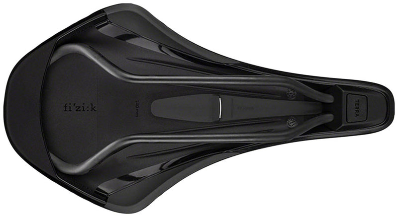 Load image into Gallery viewer, Fizik Terra Argo X1 Saddle - Carbon 140mm Black