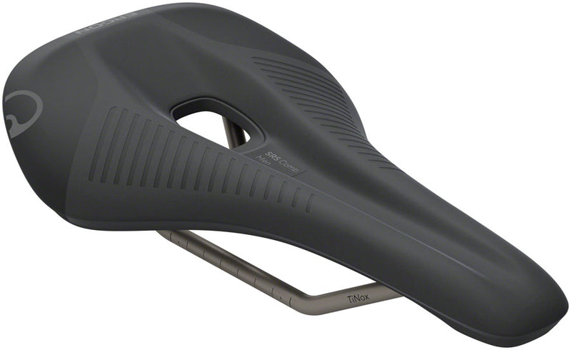 Load image into Gallery viewer, Ergon SRS Comp Saddle - TiNox XP Black Men's Small/Medium