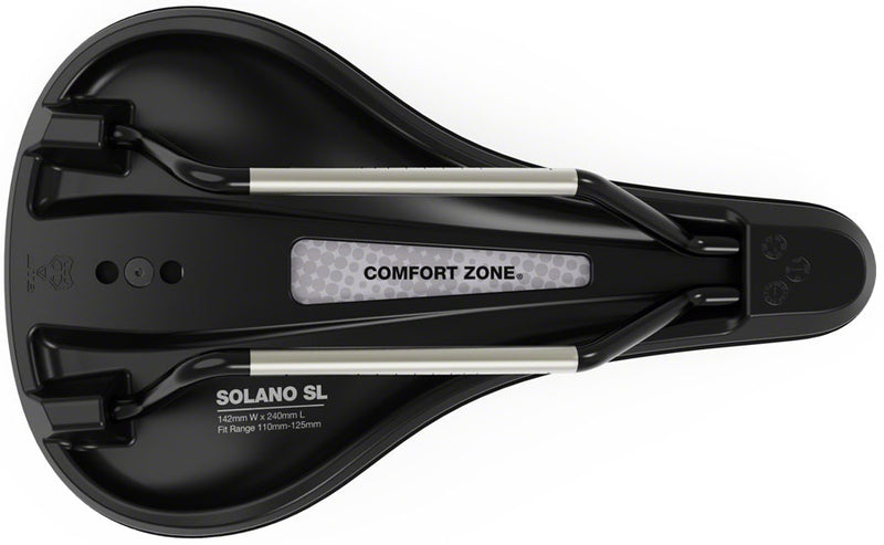 Load image into Gallery viewer, WTB Solano SL Saddle - Titanium Black Wide Fusion Form