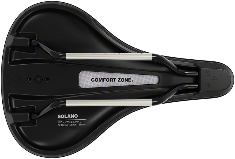 Load image into Gallery viewer, WTB Solano Saddle - Titanium Black Wide Fusion Form