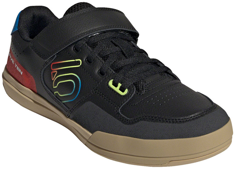 Load image into Gallery viewer, Five Ten Hellcat Mountain Clipless Shoes - Men's Core BLK/Core BLK/Red 13