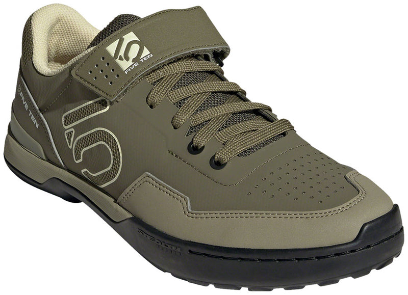 Load image into Gallery viewer, Five Ten Kestrel Lace Mountain Clipless Shoes - Men's Focus Olive/Sandy Beige/Orbit Green 6