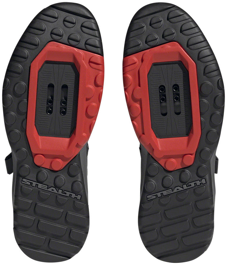 Load image into Gallery viewer, Five Ten Trailcross Mountain Clipless Shoes - Women's Core BLK/Gray Three/Red 6