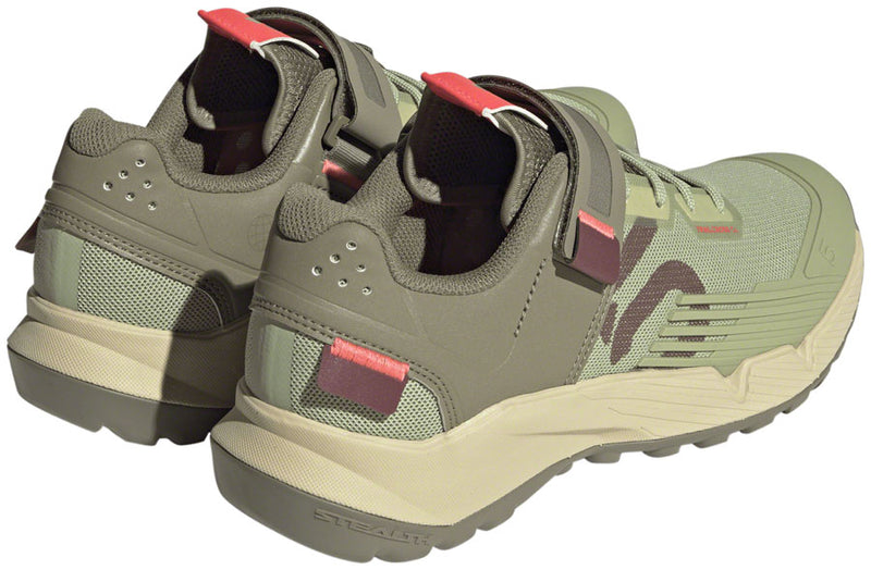 Load image into Gallery viewer, Five Ten Trailcross Mountain Clipless Shoes - Women's Magic Lime/Quiet Crimson/Orbit Green 6.5