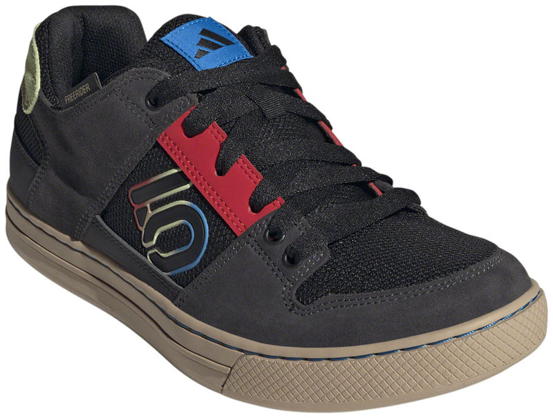 Load image into Gallery viewer, Five Ten Freerider Flat Shoes - Men's Core Black/Carbon/Red 8.5