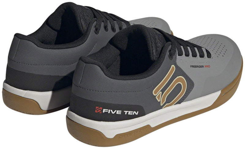 Load image into Gallery viewer, Five Ten Freerider Pro Flat Shoes - Men's Gray Three/Bronze/Core Black 13