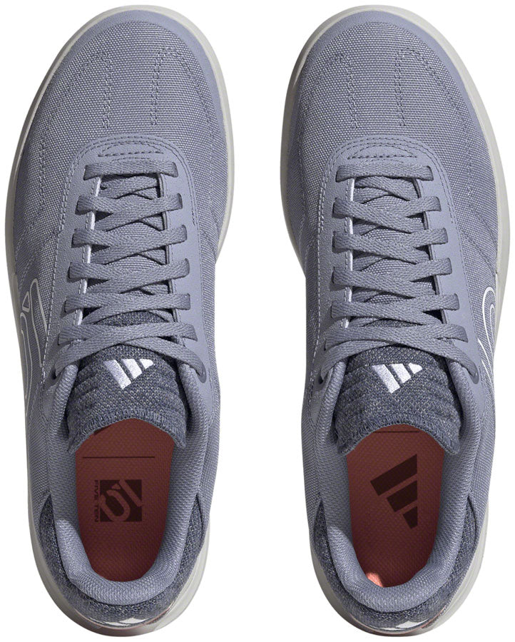Load image into Gallery viewer, Five Ten Sleuth Deluxe Canvas Flat Shoes - Women's Silver Violet/Ftwr White/Coral 6