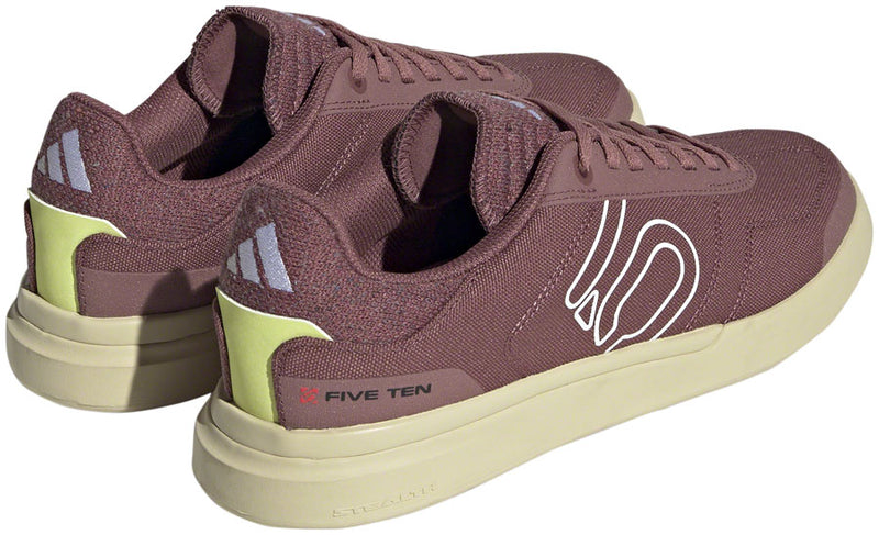 Load image into Gallery viewer, Five Ten Sleuth Deluxe Canvas Flat Shoes - Women's Quiet Crimson/Ftwr White/Core BLK 6