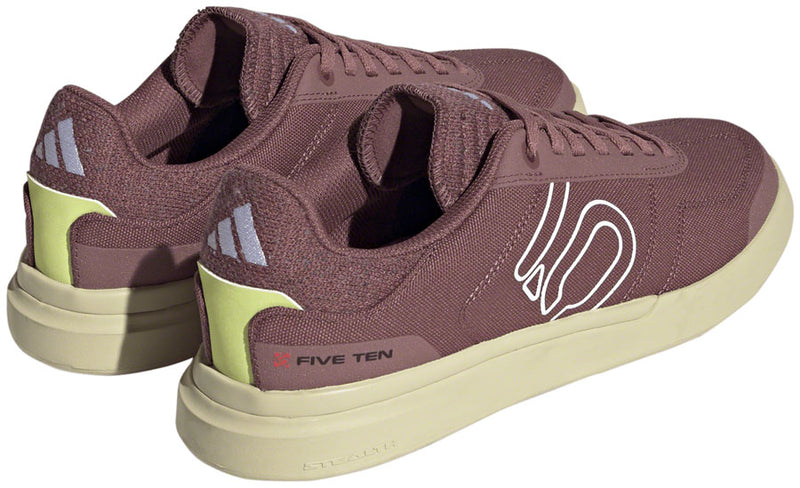 Load image into Gallery viewer, Five Ten Sleuth Deluxe Canvas Flat Shoes - Women's Quiet Crimson/Ftwr White/Core BLK 10.5