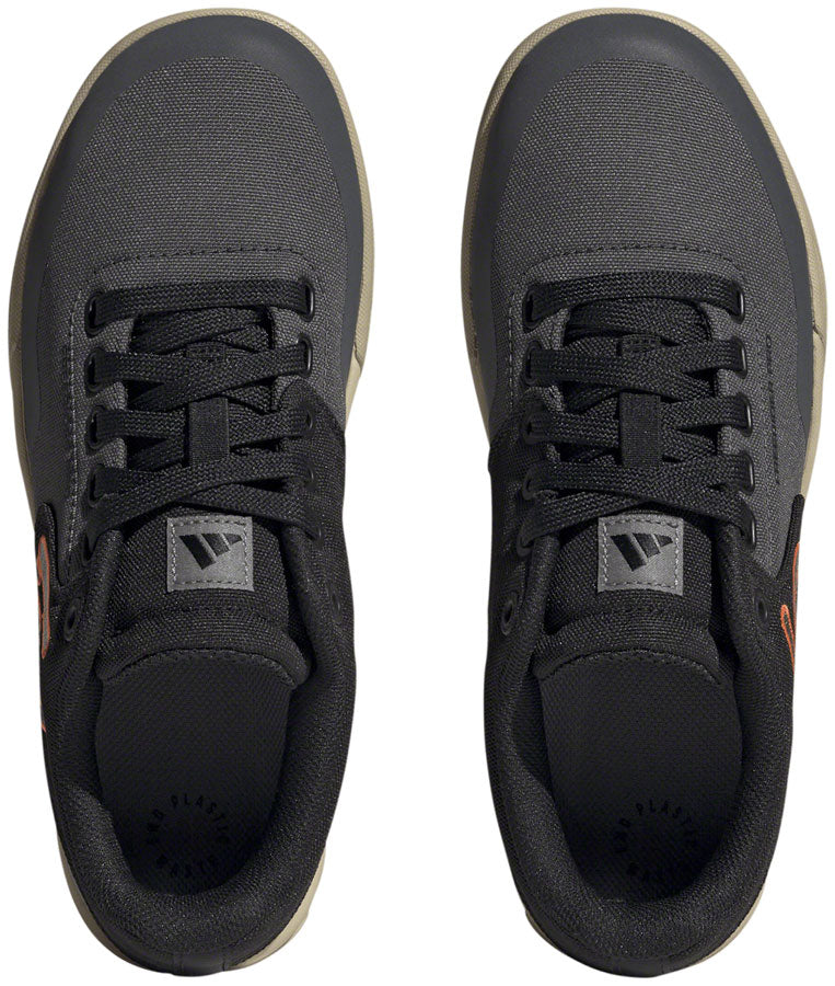 Load image into Gallery viewer, Five Ten Freerider Pro Canvas Flat Shoes - Women's Gray Six/Gray Four/Impact Orange 6